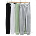 New Arrivals Solid Midi Waist Sweatpants Womens